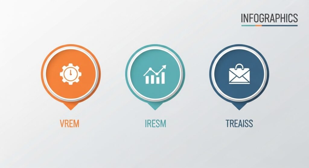 A minimalist infographic with three icons in a row: 1. A computer and mouse icon labeled "Identify Gear." 2. A settings gear icon with "1000Hz" inside, labeled "Set to Standard." 3. A checkmark inside a monitor icon, labeled "Verify in Game."